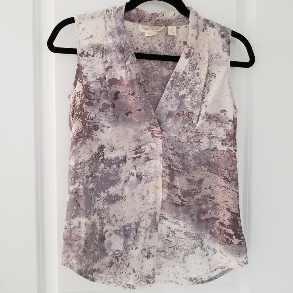 Cynthia Rowley silk Top size Small